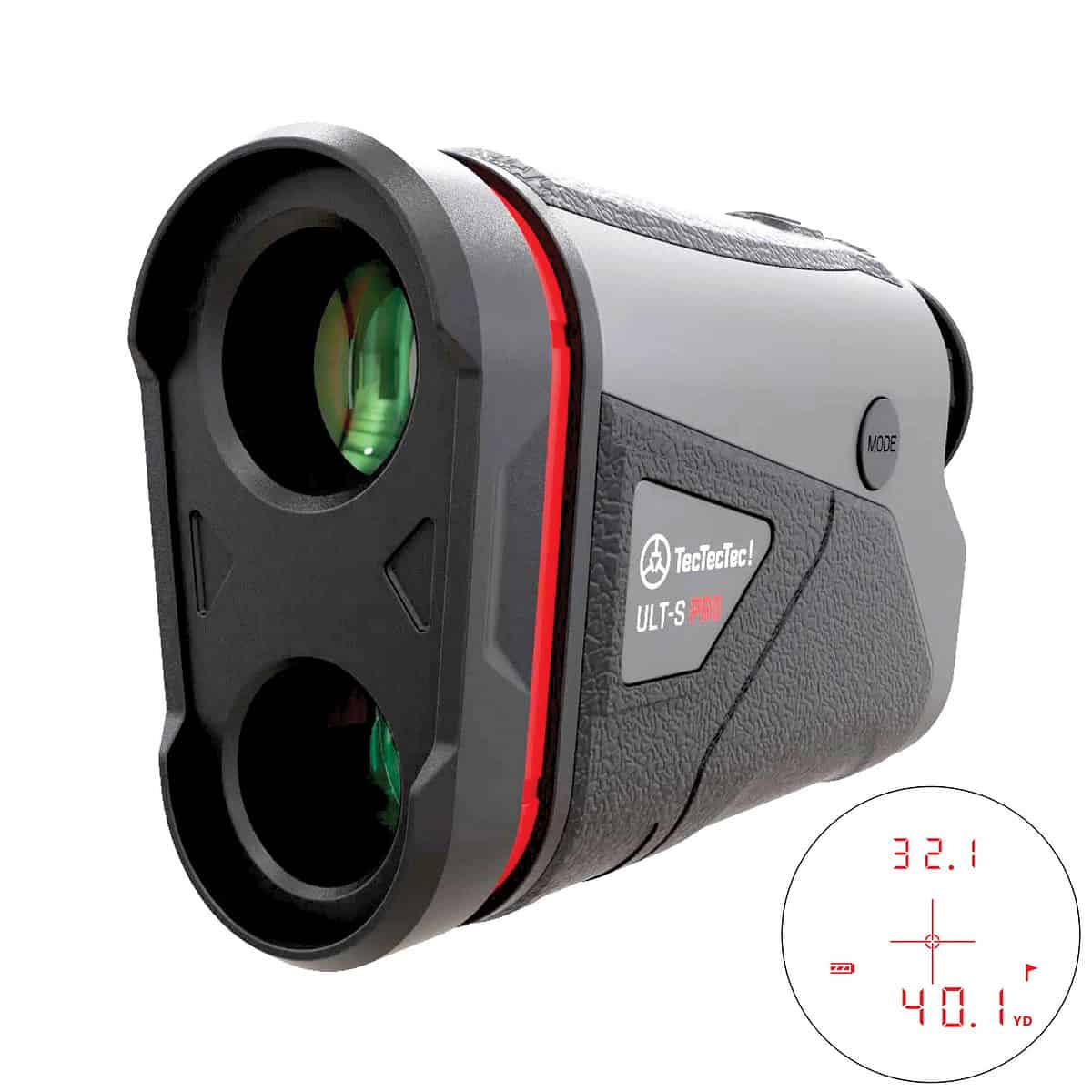 TecTecTec ULT-S Pro Golf Rangefinder - DivotDude best golf rangefinders