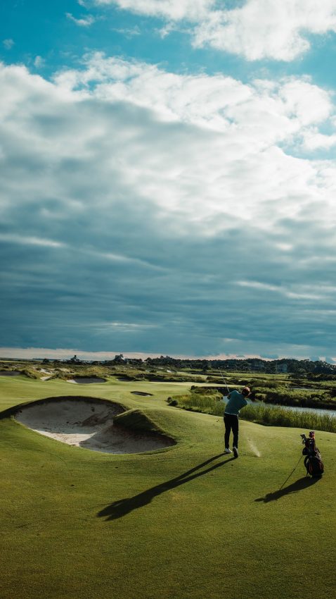 Photo by andrew shelley: https://www.pexels.com/photo/back-view-of-a-person-playing-golf-8454632/